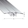PROFIL PRE DUO GRIP 43 MM 6-22 MM 270 CM TŘEŠEŇ