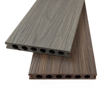 DECKING WPC STRUKTURA COGNAC / ŠEDÁ