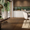 VENEER FL OAK DYVIK BLEND TERRA BROWN MATT LACQ BRUSHED 4V 5G